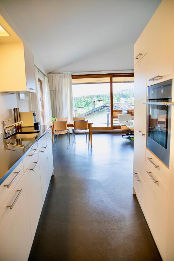 Ferienwohnung Crap Ner Flims Ngoại thất bức ảnh